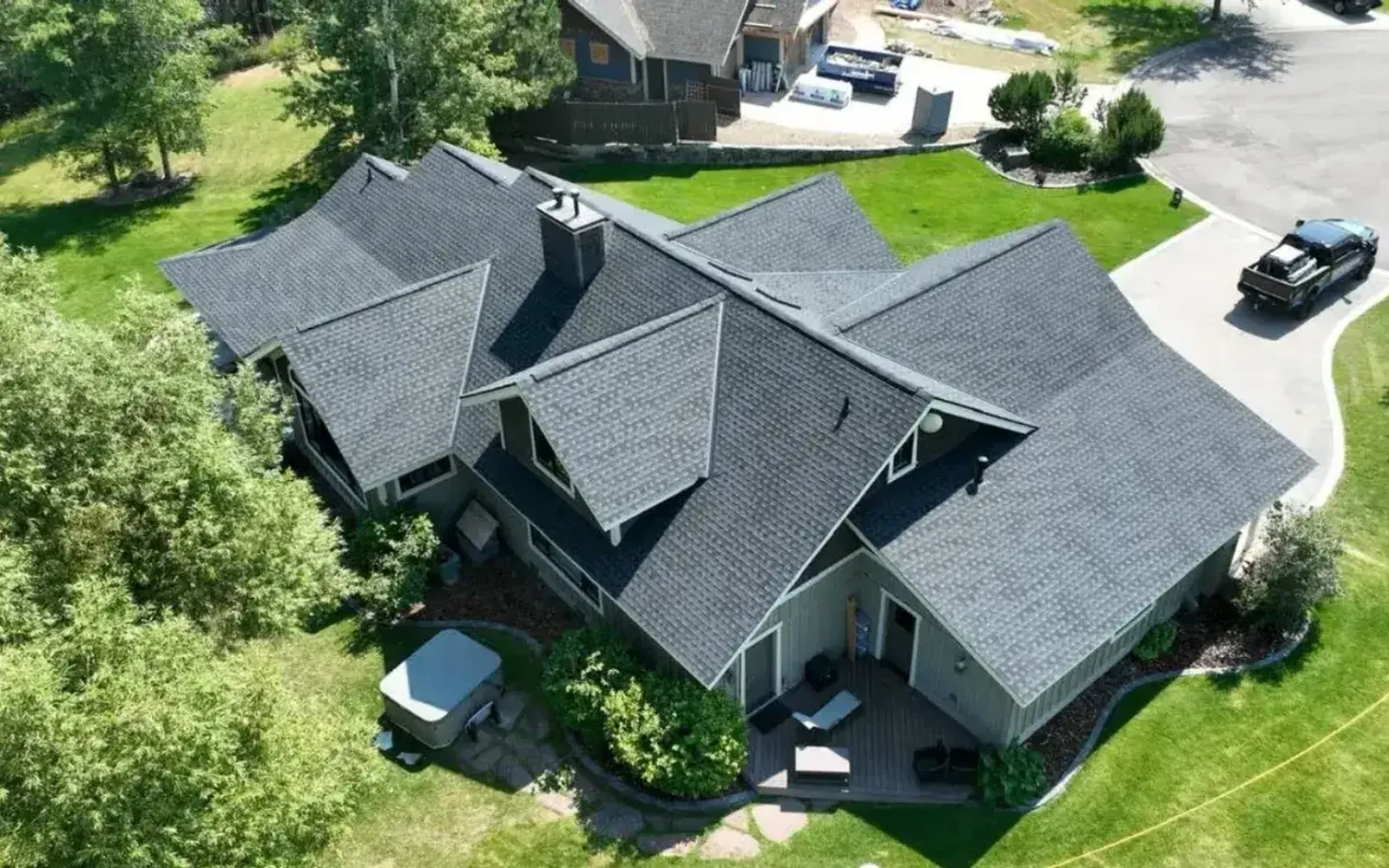 A JBK Construction jobsite in Raleigh
